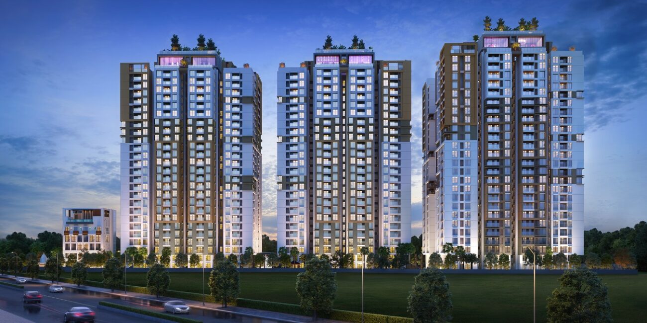 Image showcasing Luxury Gated Community Apartments in Visakhapatnam | MK One